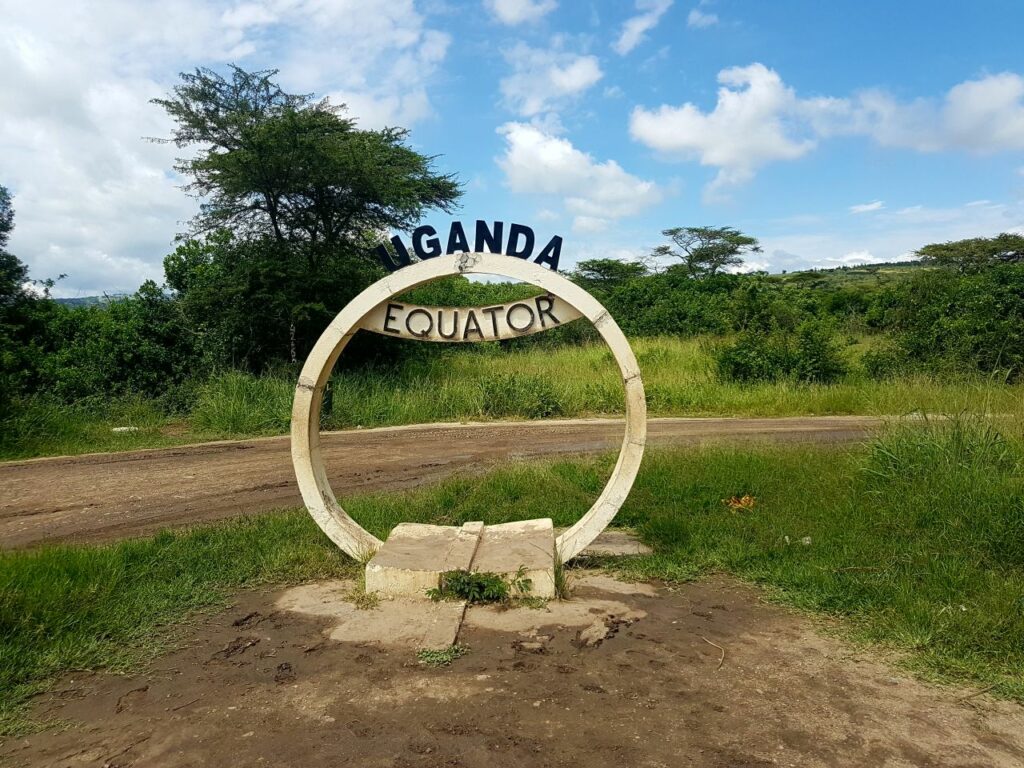 ekvator v ugandi
