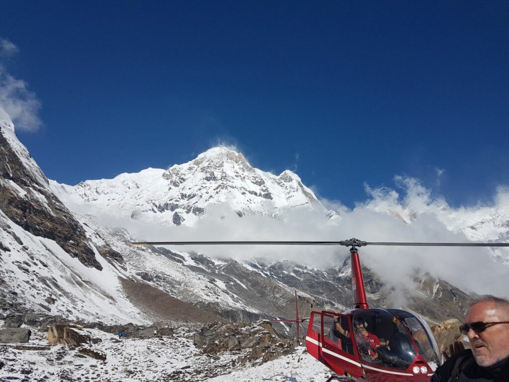 Potovanje v Nepal - Potovanje na streho sveta - helikopter