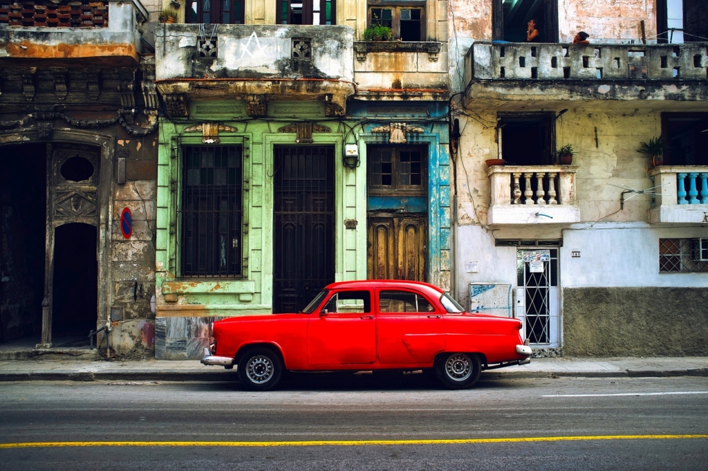 Kuba potovanje - Fenomen klasičnih avtomobilov