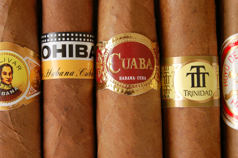 Različne znamke cigar
