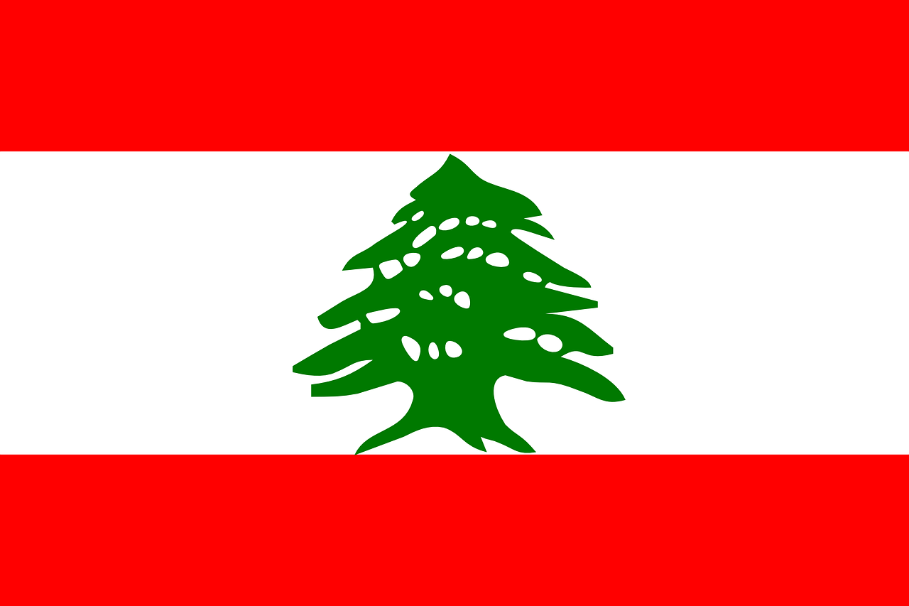libanon zastava